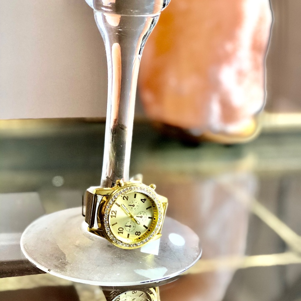 Gold Diamond Watch